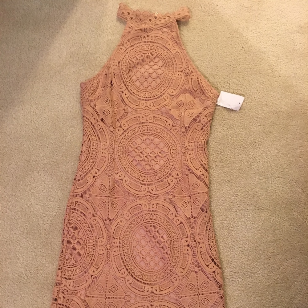 NWT Charlotte Russe lace bodycon dress!